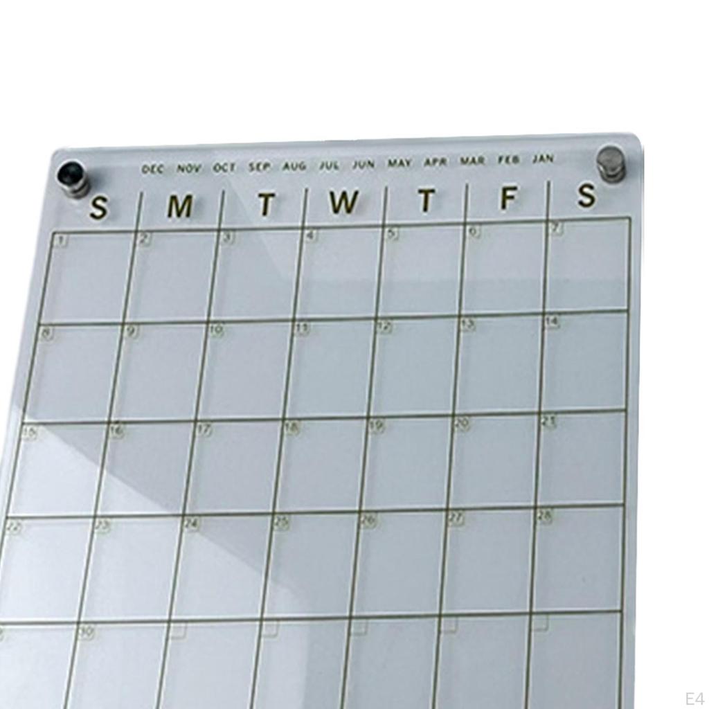 Dry Erase Board Planner for Fridge Planning Activities Conference Room