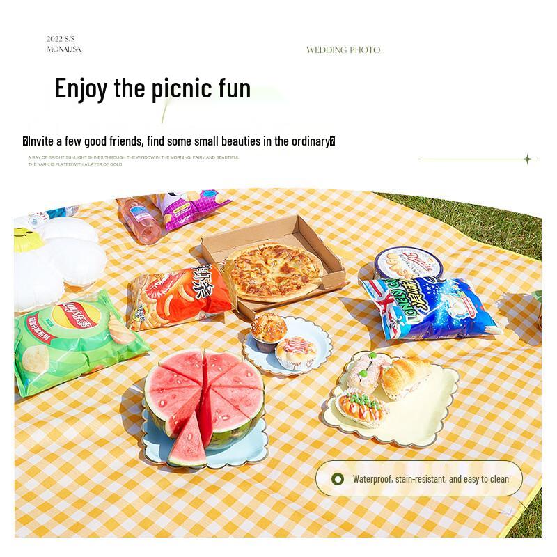 ZISIZ Outdoor Picnic Mat & Tent Ground Sheet