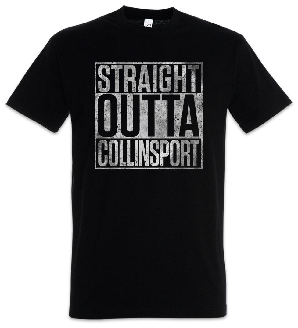 Straight Outta Collinsport T-Shirt Dark Fun Shadows Gothic Vampire Vampir S
