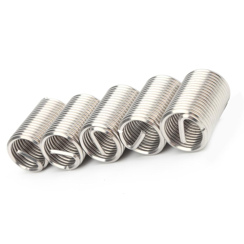 5Pcs Thread Inserts Wire Protection Sleeve Repair Tool Kit Fastener Hardware M20x2.5x2.5D