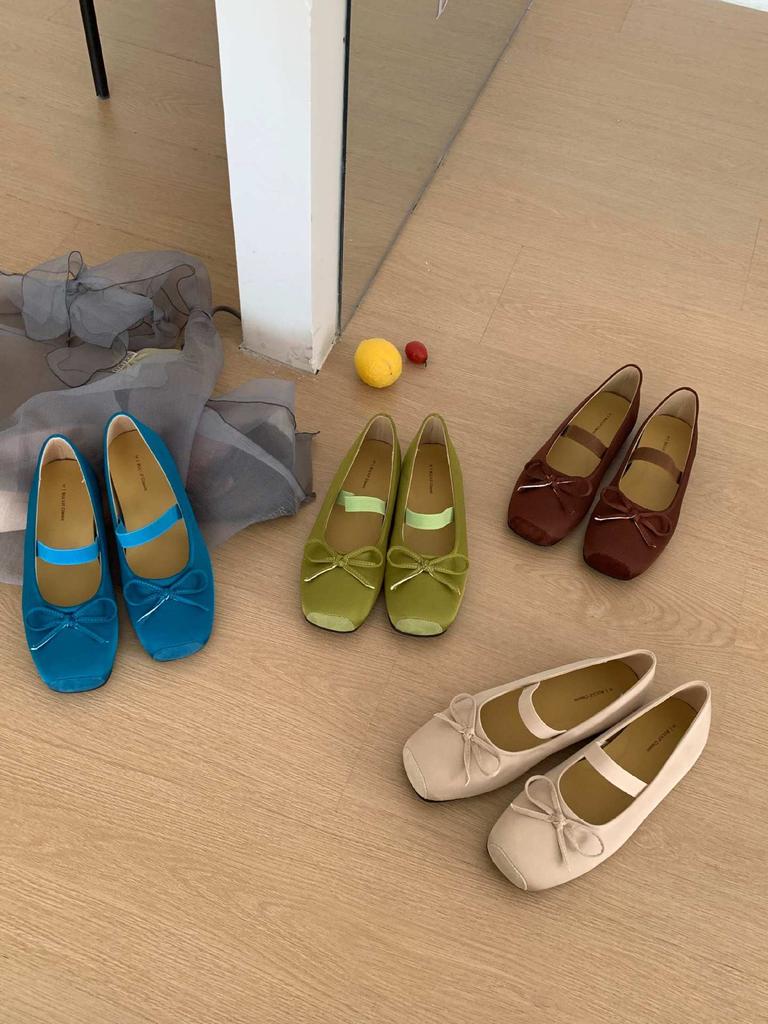 Women's 2cm Heel Bowknot Summer French Style Pumps - Elegant for Parties & Office