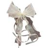 Pearl Mesh, Butterfly Knot Yarn, Tied Rope Curtain Accessories, Light Luxury French Curtain Straps