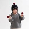 Windproof Ear Protection Hat Warm Knitted Cap New Beanie Hat  Kids