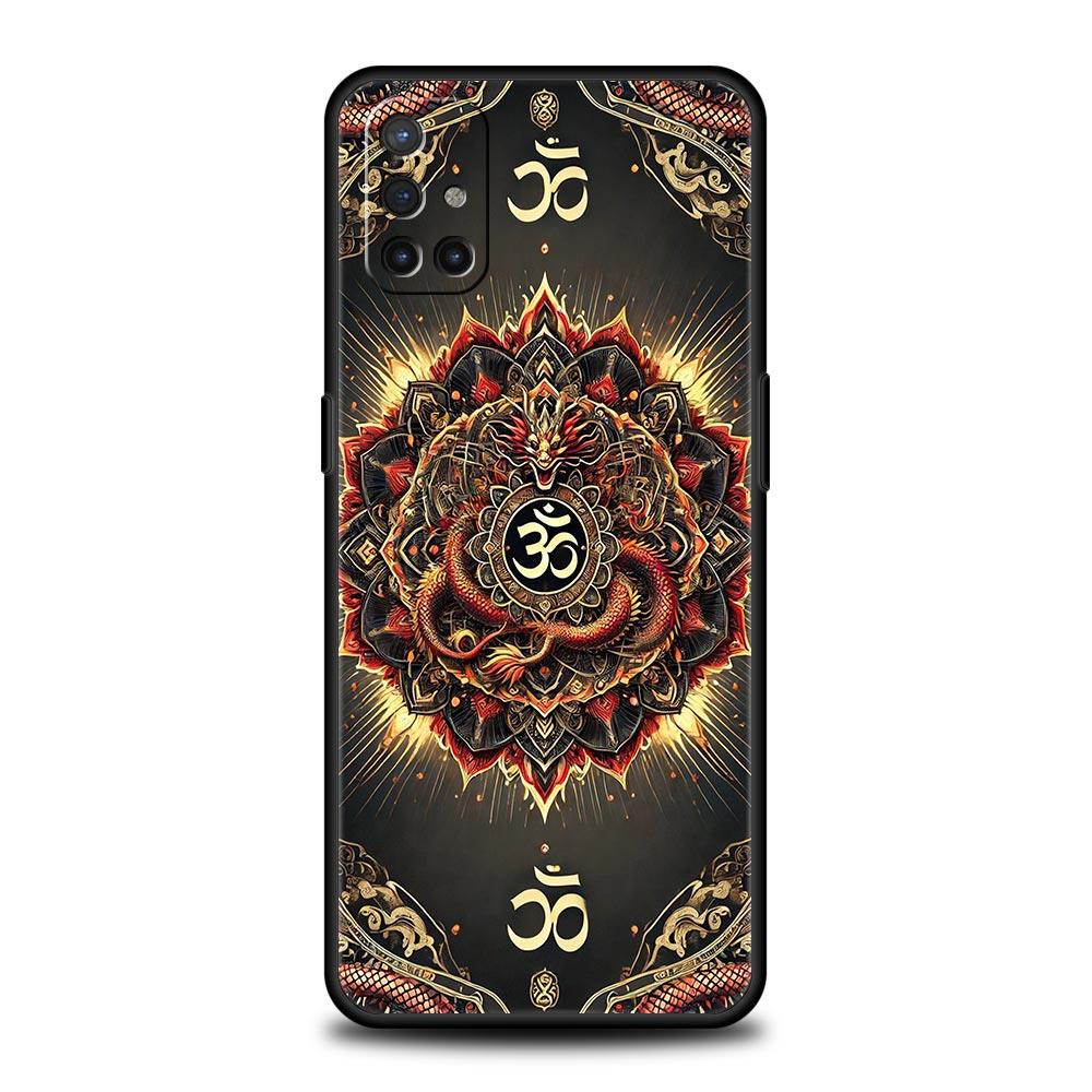 Phone Case For Oneplus 13R 13 12 10T 11 R10 Nord N100 N200 N10 9 9R CE 2 3 Z Pro Lite 5G Soft TPU Cover Indian Pattern Mandala