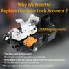 Front Right Passenger Side Power Door Lock Actuator Motor for Buick Lucerne 2006-2010 931-389 20772311 22865520 20922228 Car Door Unlocking Kit