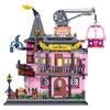 Halloweenský dárek Kouzelná laboratoř Mini kostičky Kouzelný dům Stavebnice Architektura Skládačky Modely Dětské hračky