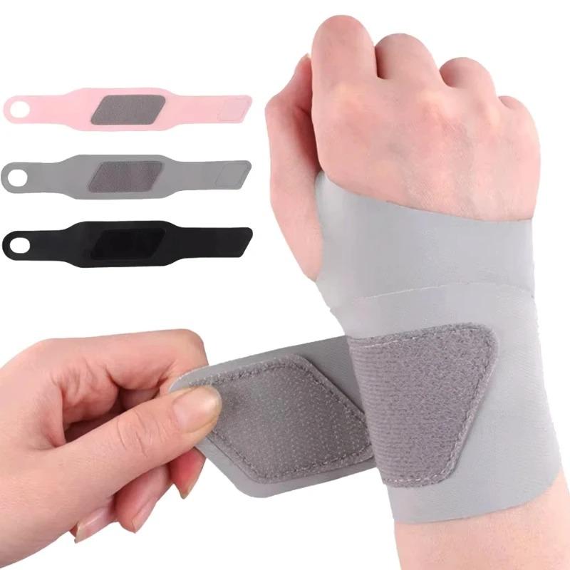 1pc Breathable Sports Wrist Compression Strap for Women & Men - Elastic Adjustable Comfortable Wrist Brace Wrap for Right And Le
