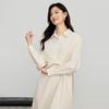 Women's Elegant Long-Sleeve Shirt Dress