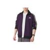 adidas 3-Stripes Tracktop Comfortable Fashion Versatile Solid Color Jacket Men Jacket Legendary-Purple KT0839