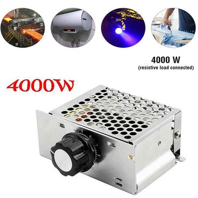 1pc 4000W SCR Voltage Regulator Dimming Dimmers Motor Speed Controller Thermostat Electronic Voltage Regulator Module
