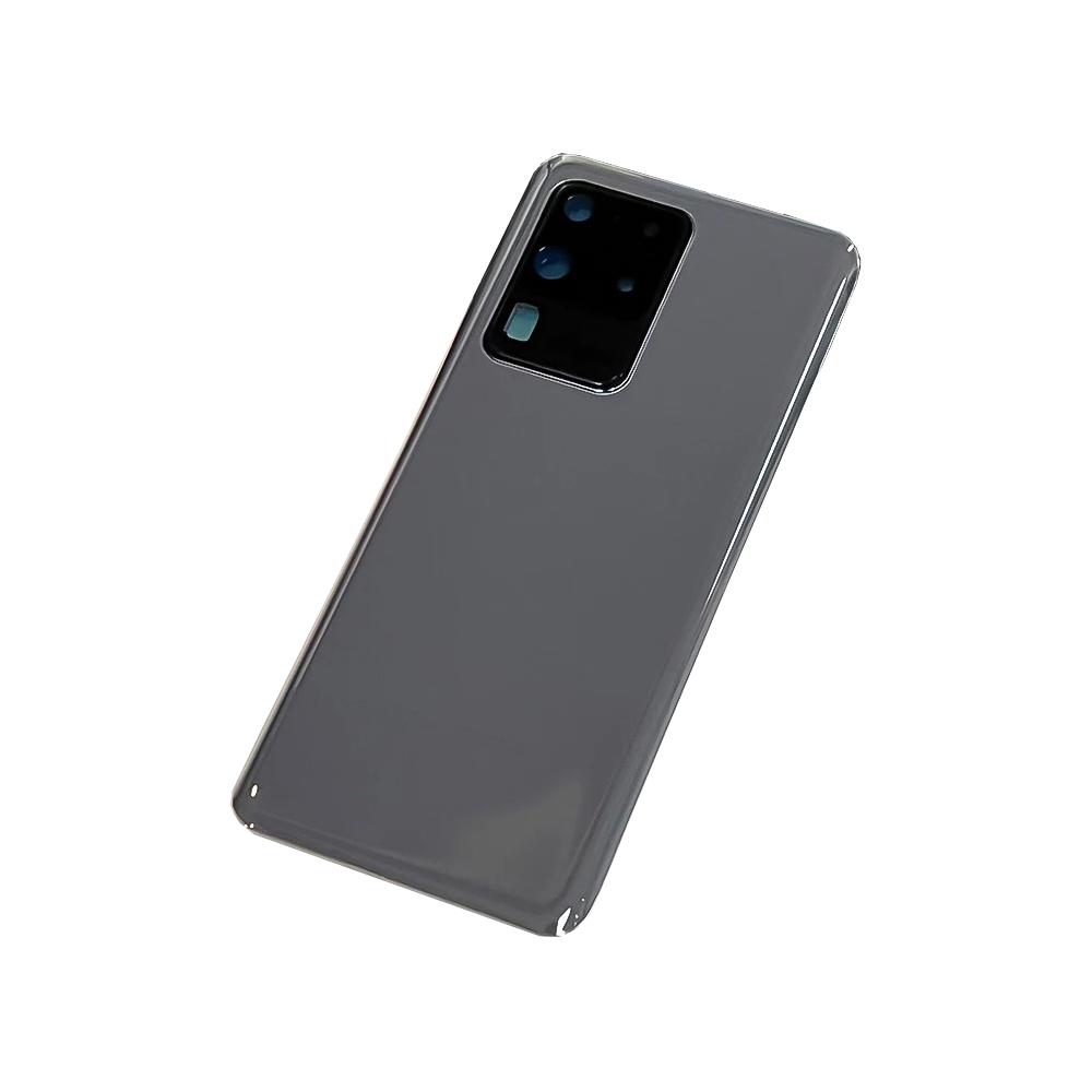 For Samsung Galaxy S20 Ultra S20U G988F G988DS Glass Panel Battery Back Cover Housing Case Rear Dhesive Camera Lens
