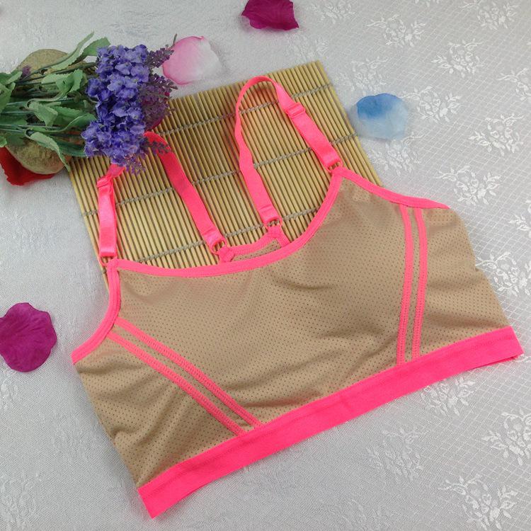 

Корейский короткий жилет с лямкой на спине для йоги One Size дубильная кора