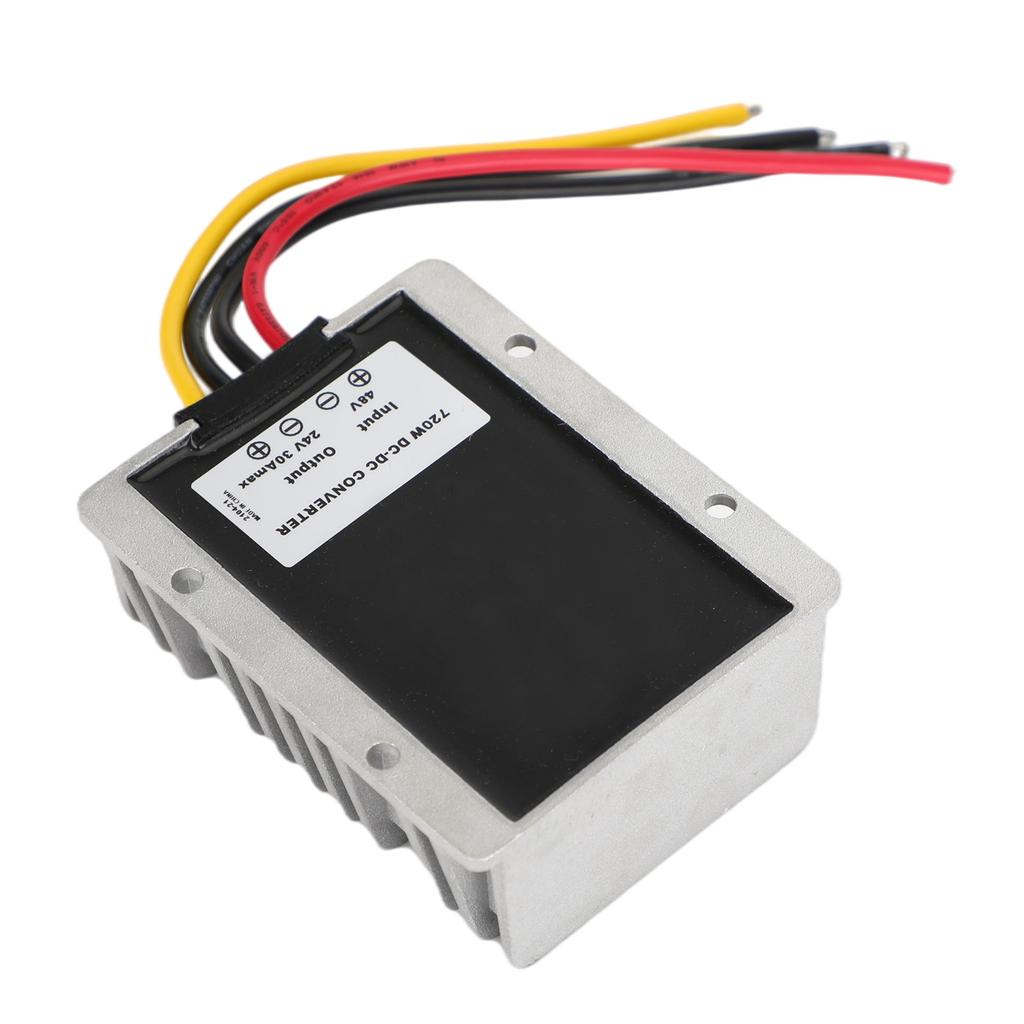 WaterProof 36V/48V to 24V 30A 720W Step Down DC/DC Power Converter Regulator