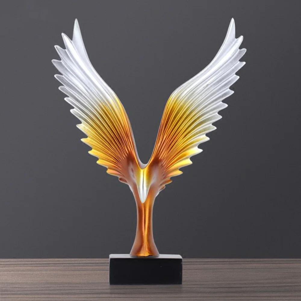 Dazhan Roc Spread Wings Desktop Ornaments Tv Cabinet Wine Cooler Entrance Desk Decorations Resin Crafts