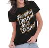 Christian Pumpkin Obsessed Jesus Blessed Womens Top Junior Graphic Tee