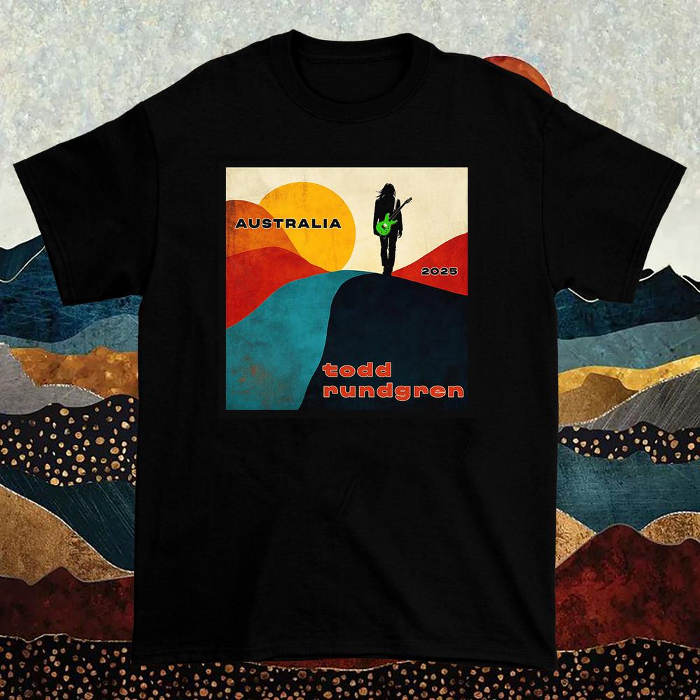 Todd Rundgren AUSTRALIA TOUR 2025 T SHIRT FULL SIZE S5XL Unisex T-Shirt S