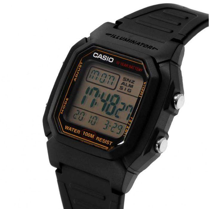 Casio Digital Alarm Illuminator W-800HG-9AVDF Men`s Watch / Vintage, Digital Watch, Original Casio