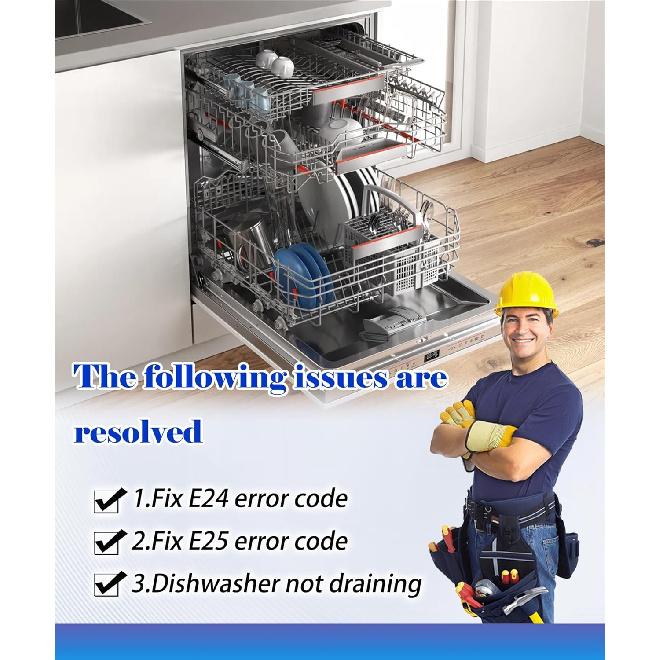 00611322 Dishwasher Lid Drain Pump Cover Replacement For Bosch,SHE3AR56UC/11,SHE3AR56UC/12,SHE3AR56UC/14,SHE3AR56UC/16,SHE3AR56UC/17,Replaces