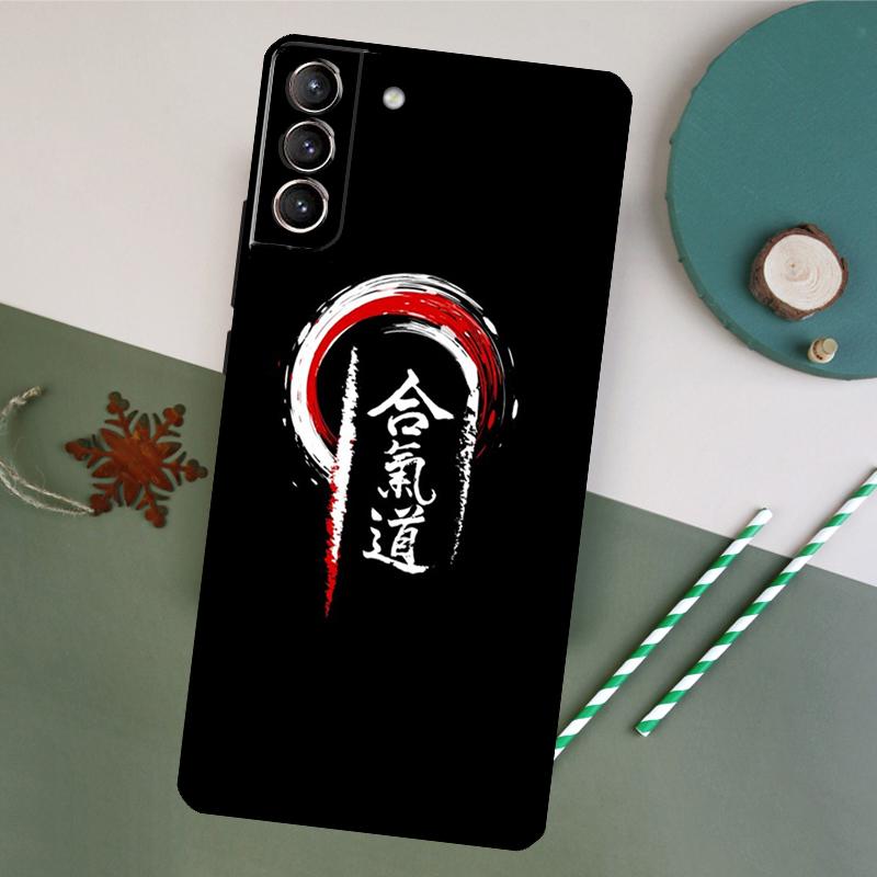 Aikido Phone Case For Samsung Galaxy S25 S20 S21 S22 S23 S24 S26 Ultra S10 Plus S25 FE Back Cover