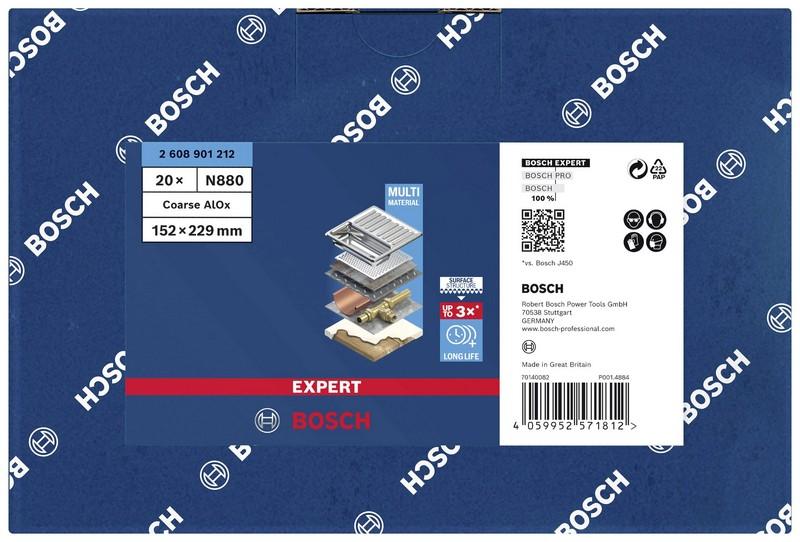 Expert N880 Non-Woven Sheet 152*229Mm Zgra - 20 Pcs - B 2608901212