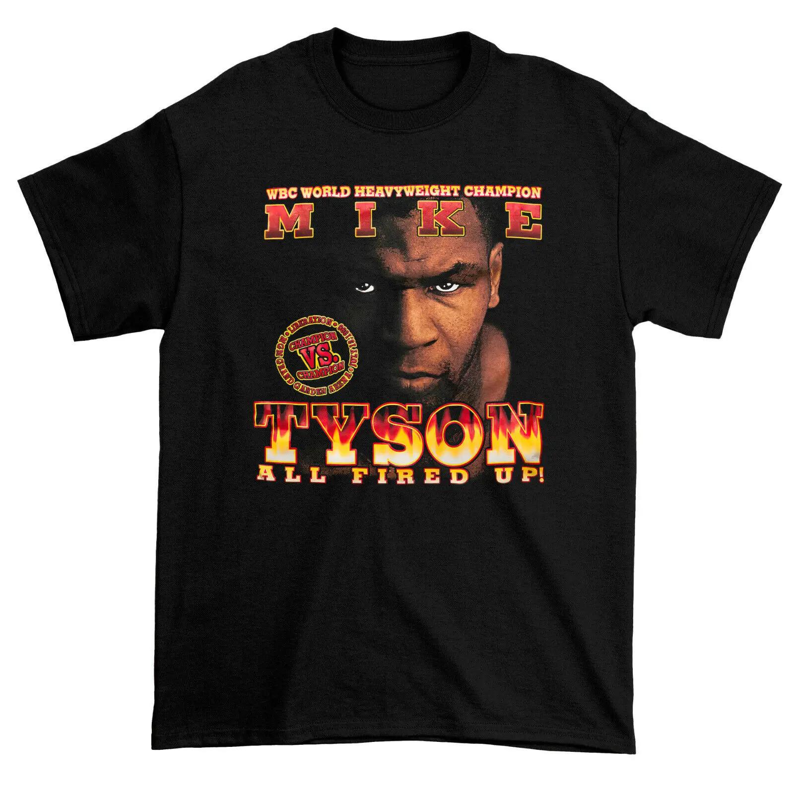 

Iron Mike Boxing Champion Mike Tyson Boxing Fans Gift T Shirt New 100 Cotton Short Sleeve ONeck Casual Tshirts Size S3XL 4XL