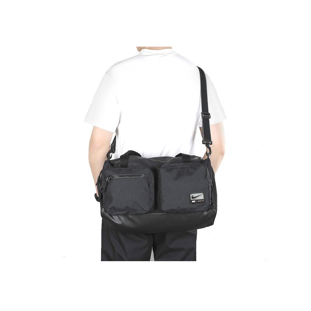 Nike Große Kapazität Sporttraining Reise Polyester Fitnessstudio Tasche Kleine Unisex Taschen Schwarz FN4206010