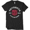 Transformers Officially Licensed Autobots Cybertron Big & Tall Mens T-Shirt (Black), XXXX-Large