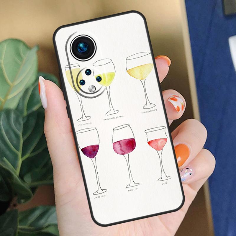 

Coffee Wine Cup Case For Honor 90 50 70 Lite X9b X9a X8b X8a X8 X9 X9c Honor 200 Pro Magic 5 6 7 Lite Cover Honor 200 Lite