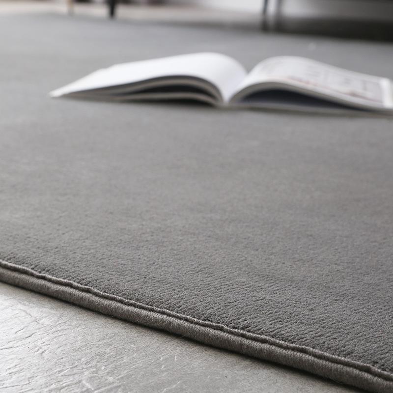 Modern Simple Style Thickened Non-Slip Coral Fleece Carpet for Living Room & Bedroom