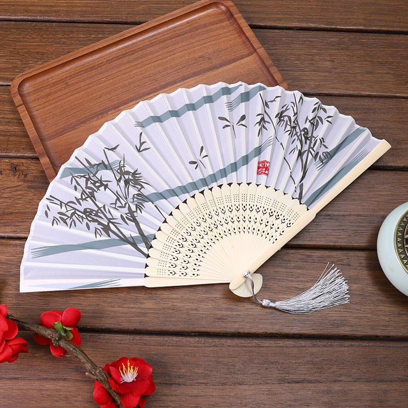 Ancient Style Folding Fan: Hanfu Dance Accessory & Photo Prop