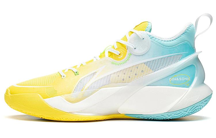 Li Ning SONIC 10 Текстиль, Синтетическая кожа, ТПУ Амортизация Устойчивость к скольжению Устойчивость к истиранию Покрытие Поддержка Средняя высота ABAS069-8 44