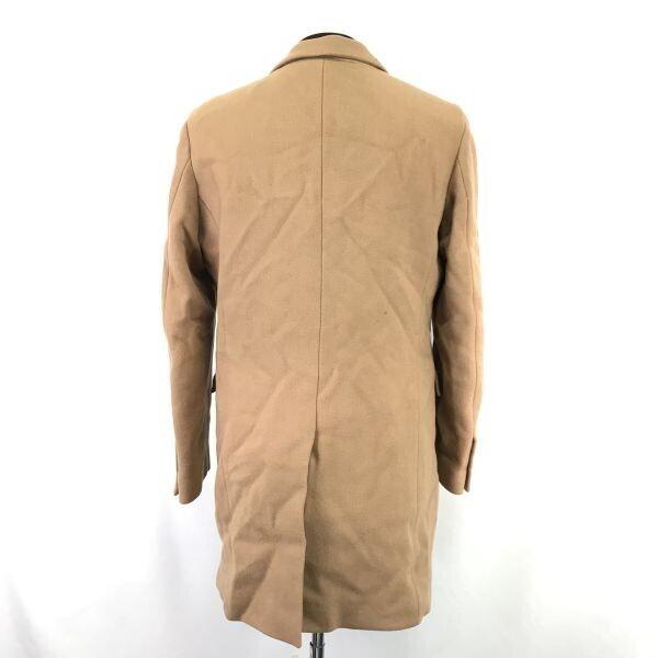 ABAHOUSE Long Chester Coat Men's L Brown Wool(USED)
