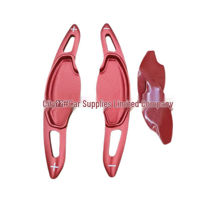 11th Gen Civic Accord  23 CRV Steering Wheel Shift Paddle Extension Stickers красный