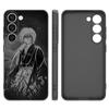 Rurouni Kenshin Anime Black Silicone Phone Case For Samsung Galaxy S23 S21 S20 FE S24 S22 Ultra S10E S10 S9 S8 Plus