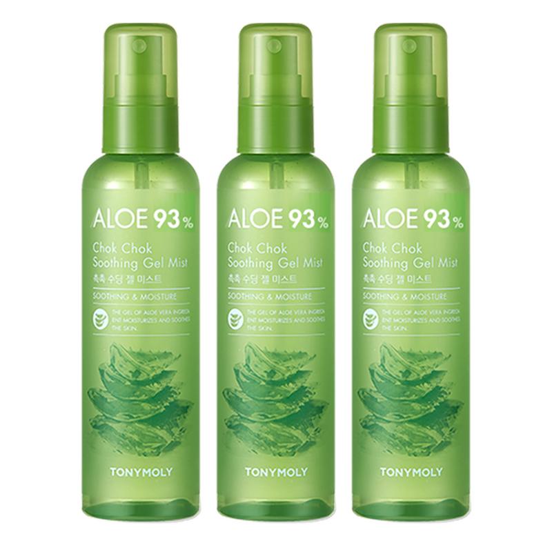 Tony Moly Aloe Moist Soothing Gel Mist, 150ml, 3 pcs