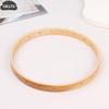 Wooden Hoops DIY Weaving Tools Round Wooden Knitting Loom Handmade Wall Hangings Crafts Home Garden Wall Decoration