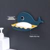 Whale-shaped Wall-mounted Soap Dish