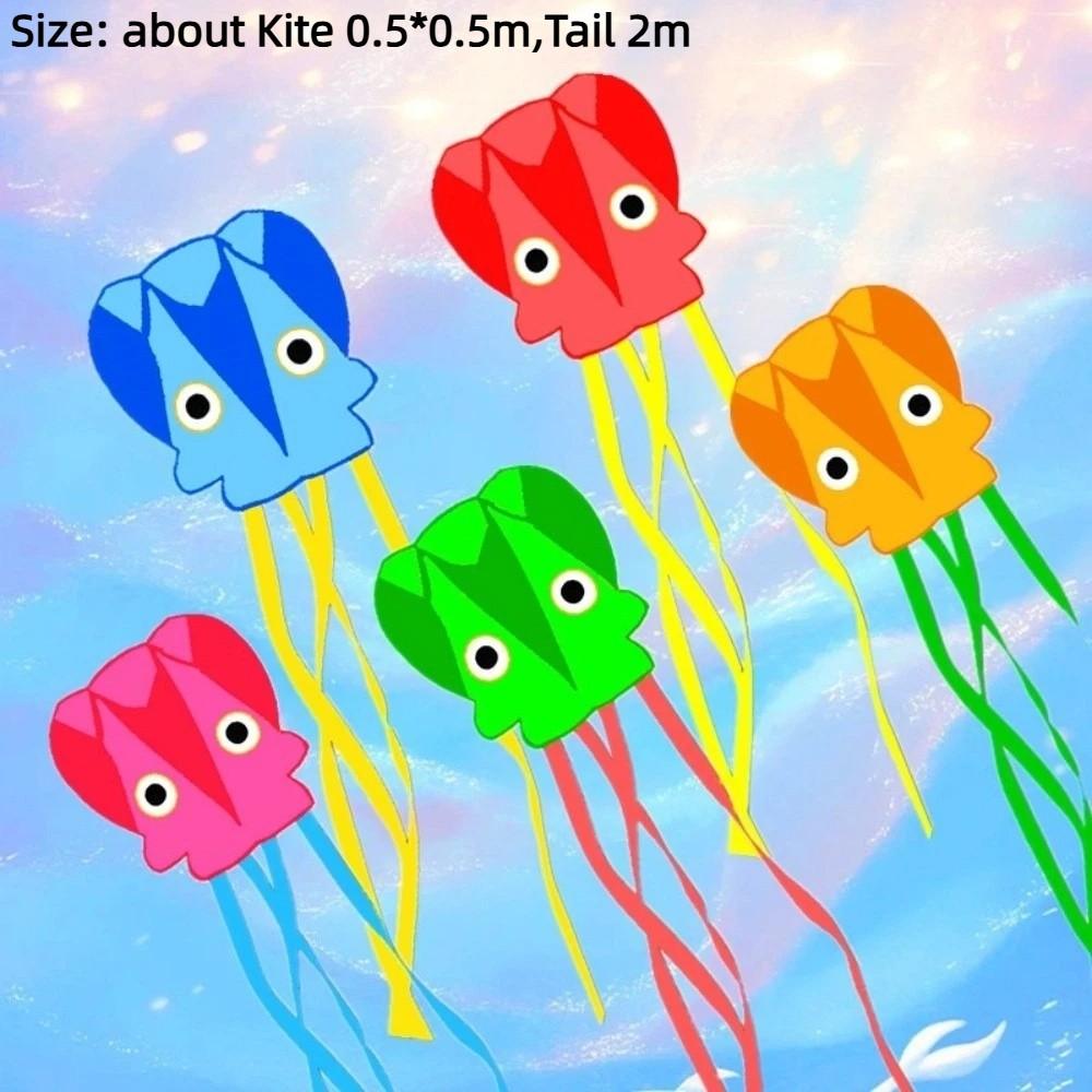Cartoon Animal 3D Soft Kite Good Flying Outdoor Flying Toy Children's Pocket Kite  Beach Garden
