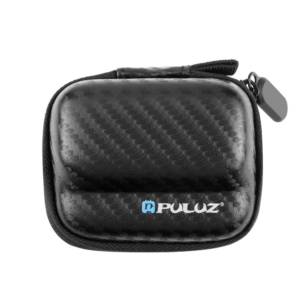 PULUZ PU944B For Insta360 GO 3/GO 3S Case Carbon Fiber EVA Portable Storage Bag