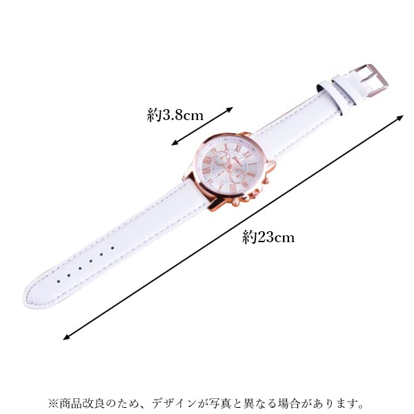 Cute analog watches for men and women with leather bands. Colorful, casual, simple, popular, affordable.