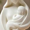 Mother Holding Newborn Sculpture 3D Printed Mom Baby Figurine New Mom Gifts for Mother's Day Easter Birthday