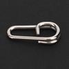 50PCS Powerful Oval Stainless Steel Fishing Clips Snaps Connector Interlock Accessories
