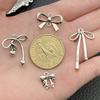 20Pcs Handmade Pendant With Bow For Jewelry Making Supplies Diy Charms Bracelet And Key Chain Accessories