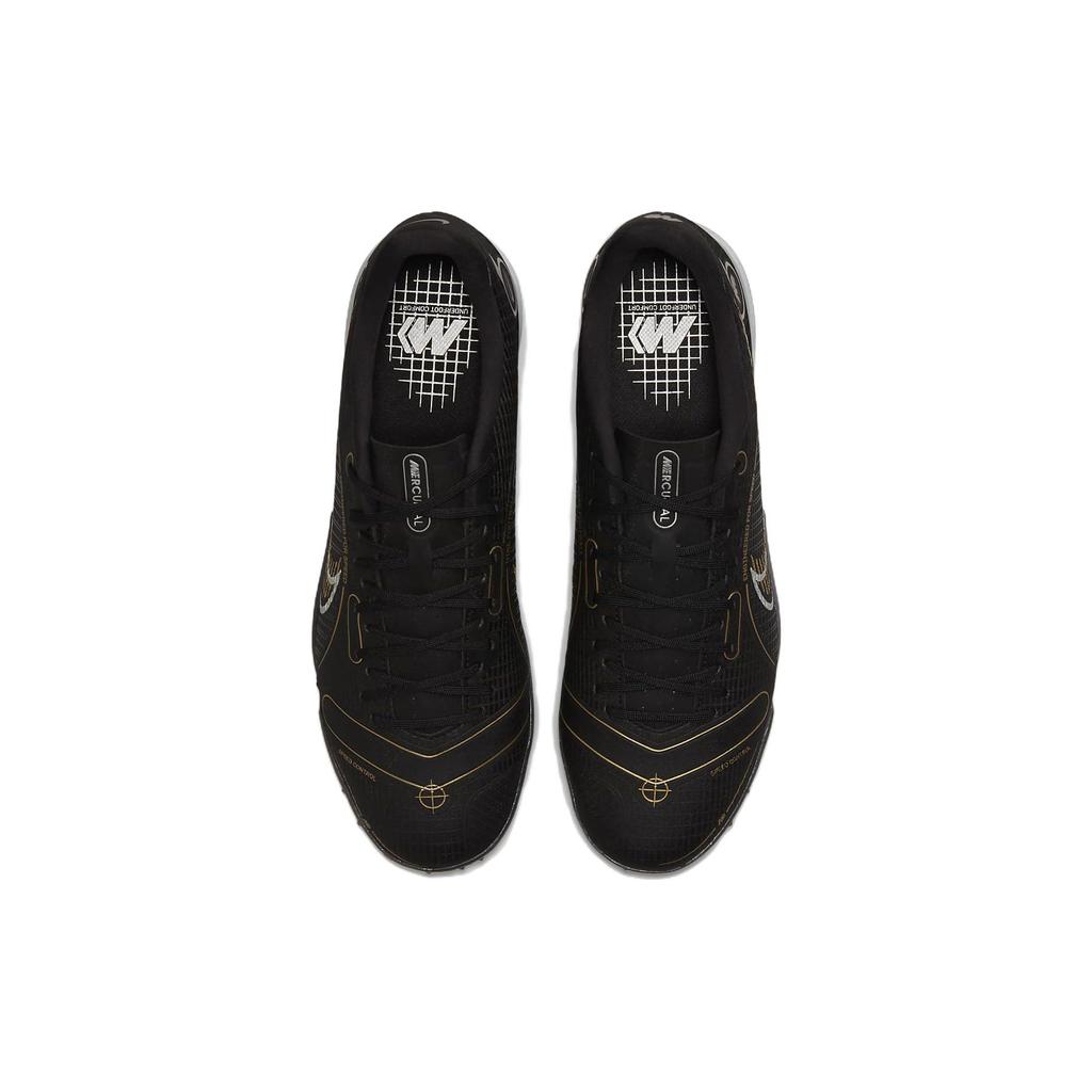 Nike Mercurial Vapor 14 Academy TF Shadow Pack Men Sneakers Black Metallic-Silver Medium-Ash DJ2879-007