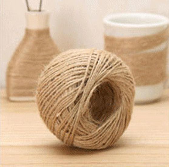 Vintage Style Colored Hemp Rope for DIY and Photo Clips (1.5-2mm, 25m/50m/100m)