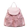 2026 New Fashion Casual Large Capacity Starry Sky Denim Backpacks Solid String High Quality Hot Trendy Backpacks for Women