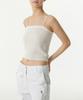MUSINSA STANDARD WOMAN Women'S Flat Yarn Ribbed Knit Tube Top [Ivory]