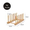 Mehrzweck-Holzregal für Schüsseln, Geschirr, Teegebäck, CDs, Seidengarn, Tassen, Mikrofone und Ping An Kou Farbtafel.