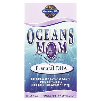Oceans Mom, Dha for Pregnancy, Strawberry, 30 Softgels