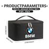 NTSM5 Car Travel Cosmetic Bag Waterproof Foldable Storage Bags For BMW M 1 3 4 5 6 7 Series M3 M6 F01 F02E34 E36 E70 F10 X6 X1